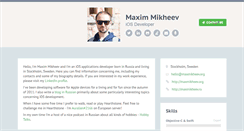 Desktop Screenshot of maxmikheev.org